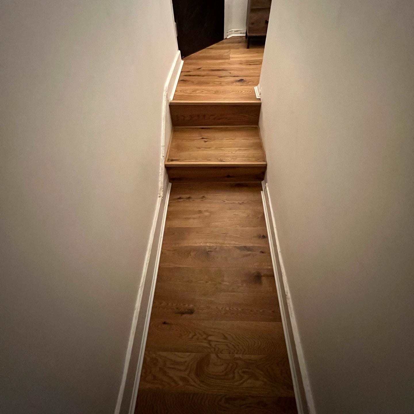 Engineered oak supply and fit.