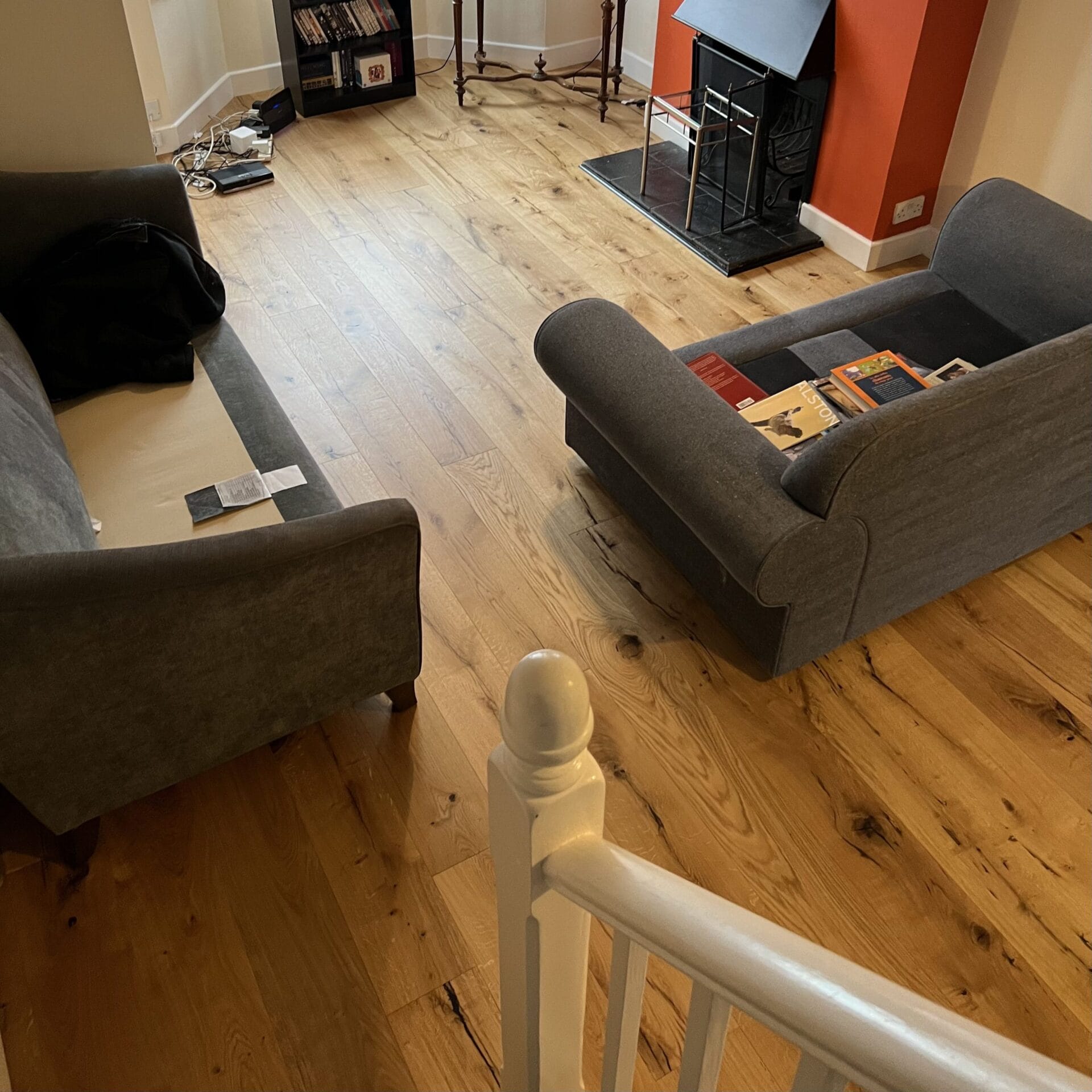 Engineered oak floor supply and fit.